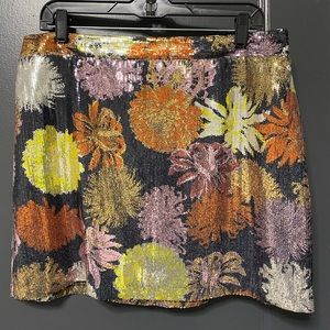 Zara Sequin Mini Skirt